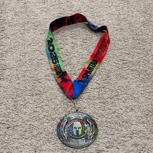 Spartan Race 2025 Weekend Trifecta Medal